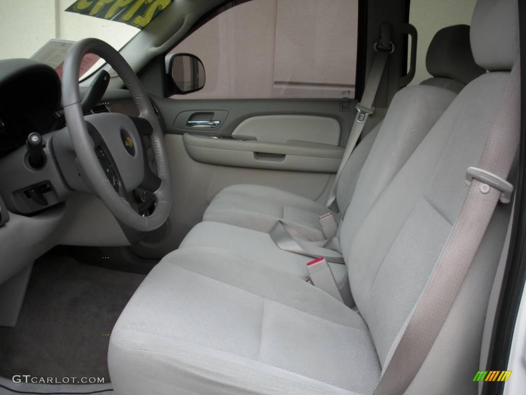 2007 Tahoe LS 4x4 - Summit White / Dark Titanium/Light Titanium photo #9