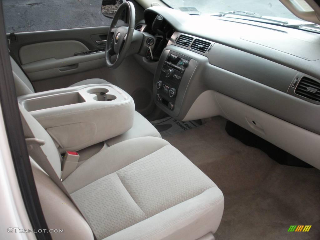 2007 Tahoe LS 4x4 - Summit White / Dark Titanium/Light Titanium photo #13