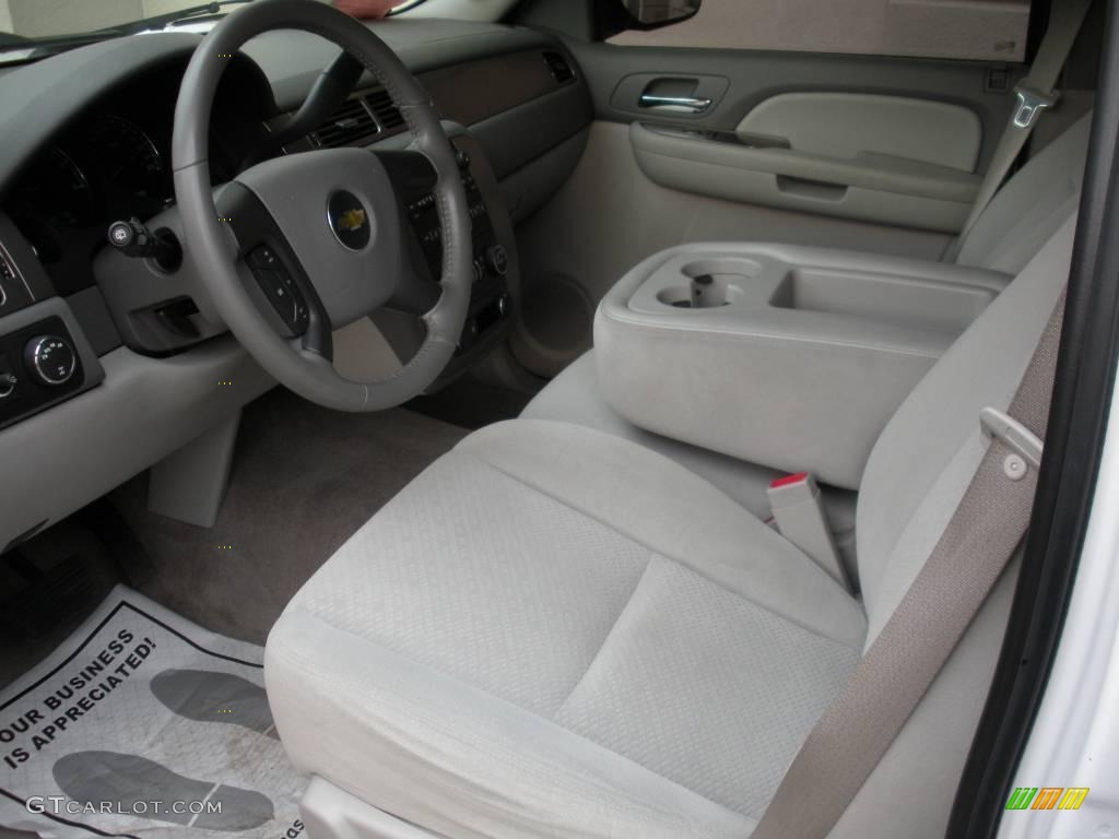 2007 Tahoe LS 4x4 - Summit White / Dark Titanium/Light Titanium photo #15