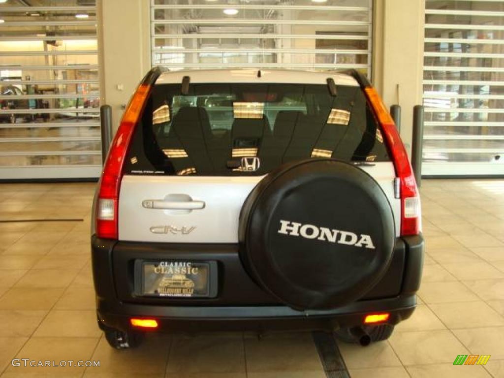 2002 CR-V EX 4WD - Satin Silver Metallic / Black photo #4