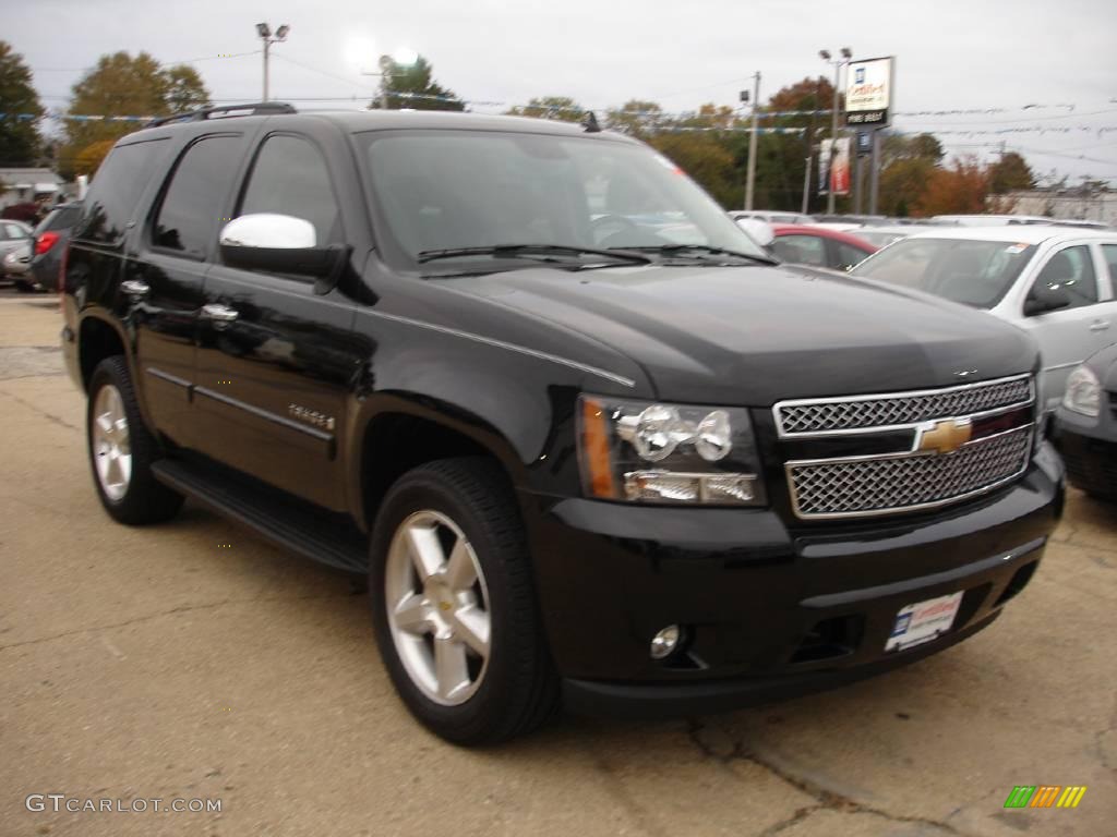 2007 Tahoe LTZ 4x4 - Black / Ebony photo #2