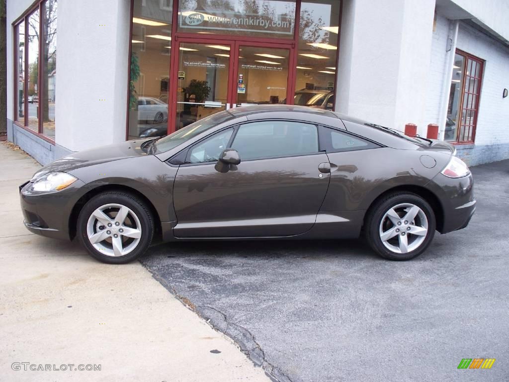 2010 Eclipse GS Coupe - Carbon Pearl / Dark Charcoal photo #2