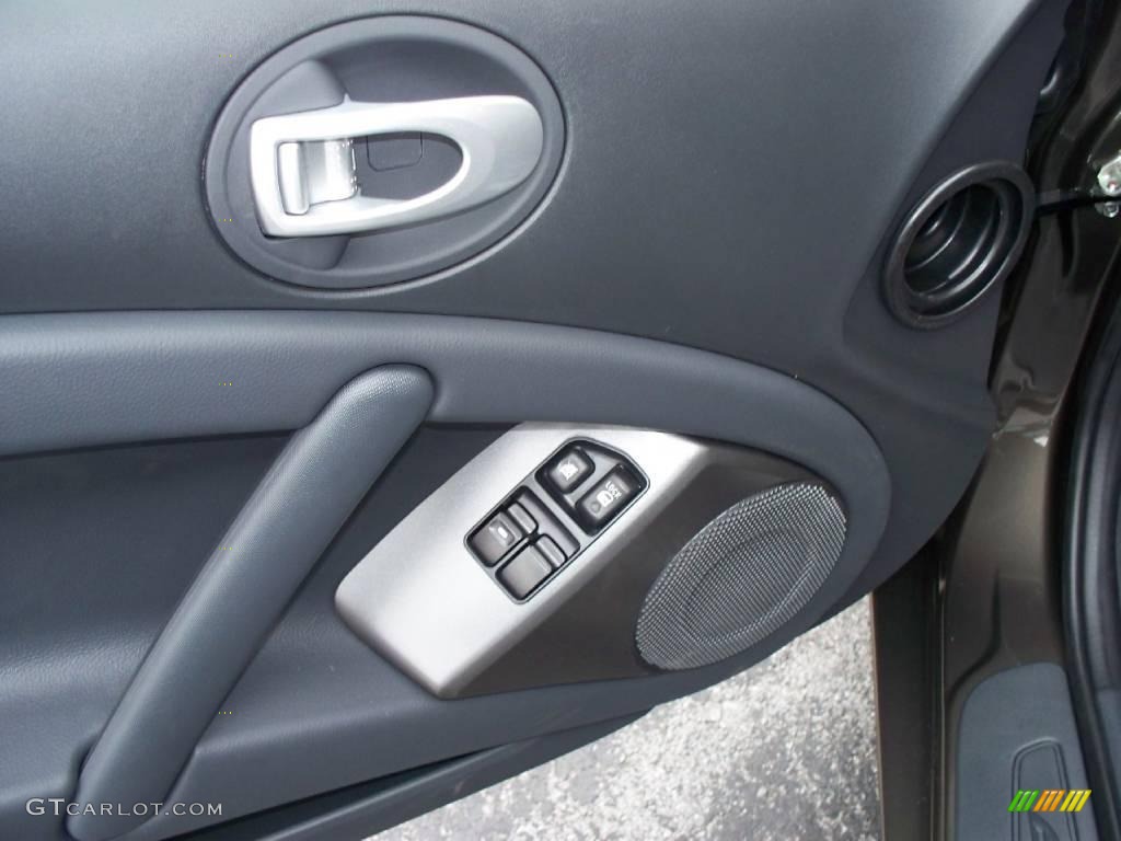 2010 Eclipse GS Coupe - Carbon Pearl / Dark Charcoal photo #7