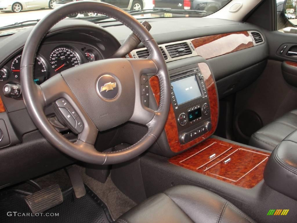 2007 Tahoe LTZ 4x4 - Black / Ebony photo #9