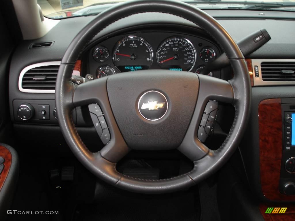 2007 Tahoe LTZ 4x4 - Black / Ebony photo #13
