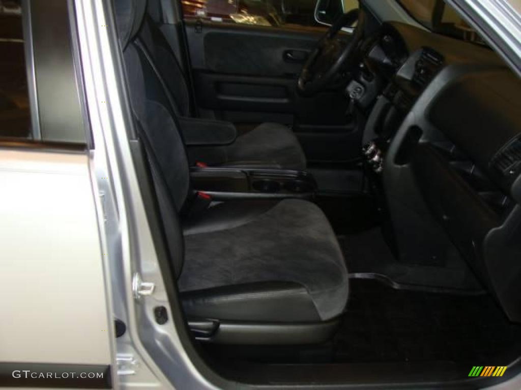 2002 CR-V EX 4WD - Satin Silver Metallic / Black photo #19