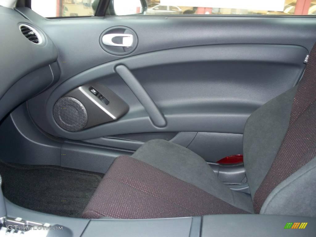 2010 Eclipse GS Coupe - Carbon Pearl / Dark Charcoal photo #15
