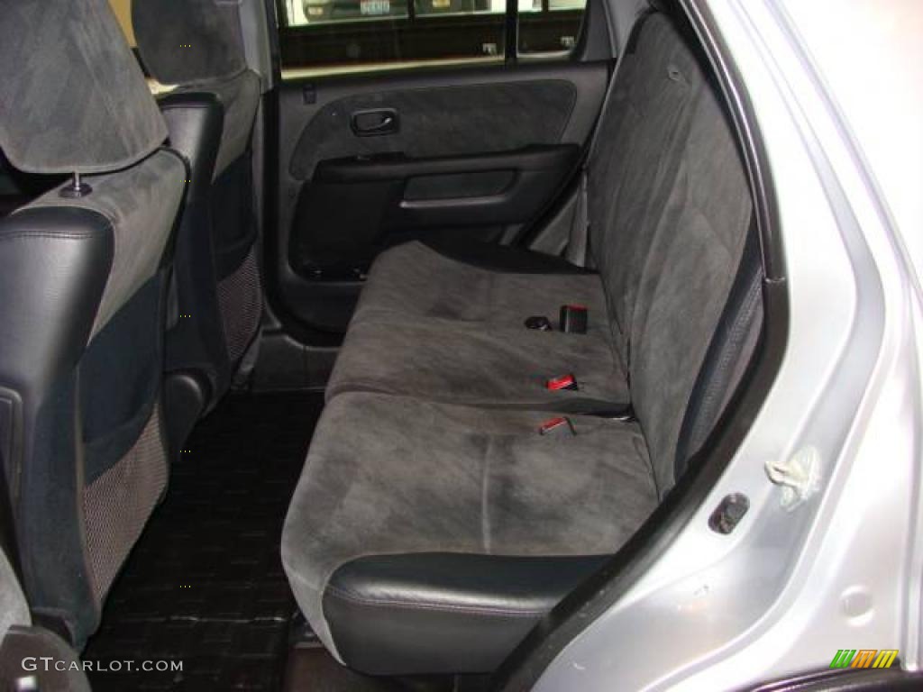 2002 CR-V EX 4WD - Satin Silver Metallic / Black photo #21
