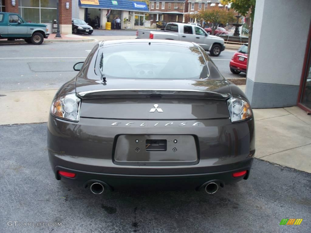 2010 Eclipse GS Coupe - Carbon Pearl / Dark Charcoal photo #17