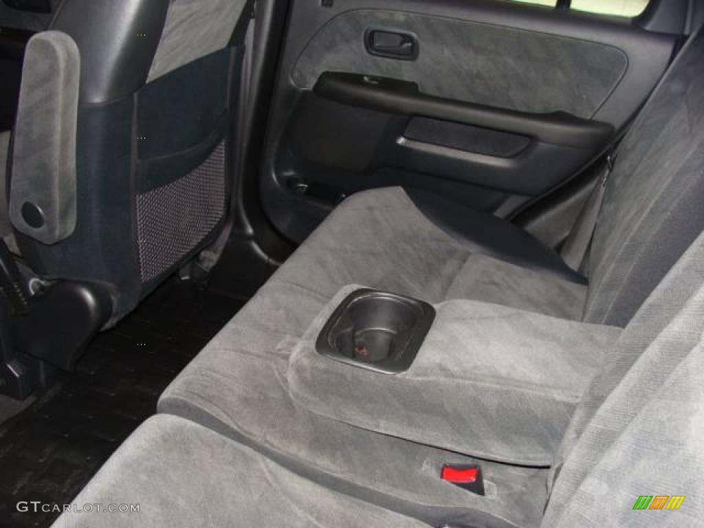 2002 CR-V EX 4WD - Satin Silver Metallic / Black photo #22