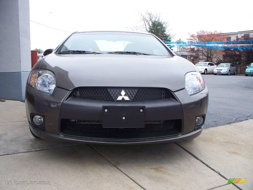 2010 Eclipse GS Coupe - Carbon Pearl / Dark Charcoal photo #21