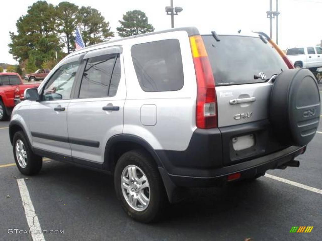 2003 CR-V EX 4WD - Satin Silver Metallic / Black photo #3