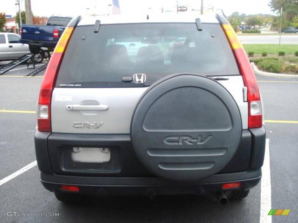 2003 CR-V EX 4WD - Satin Silver Metallic / Black photo #4