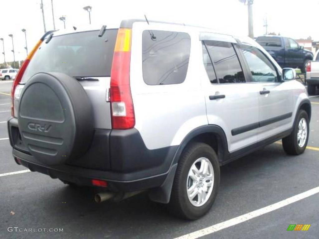 2003 CR-V EX 4WD - Satin Silver Metallic / Black photo #6