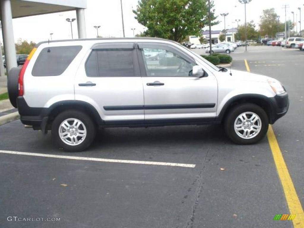 2003 CR-V EX 4WD - Satin Silver Metallic / Black photo #7