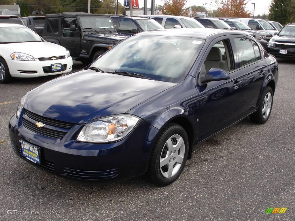 2008 Cobalt LT Sedan - Imperial Blue Metallic / Gray photo #1