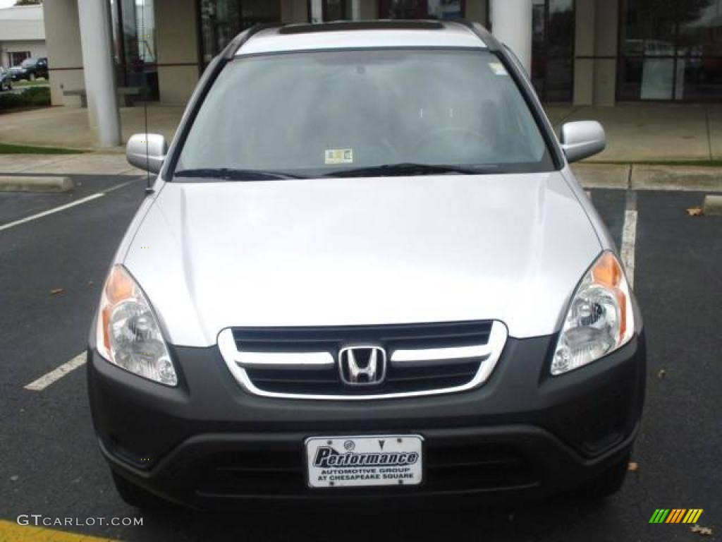 2003 CR-V EX 4WD - Satin Silver Metallic / Black photo #9