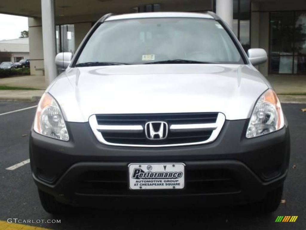 2003 CR-V EX 4WD - Satin Silver Metallic / Black photo #10