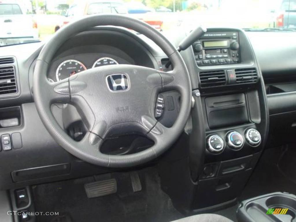 2003 CR-V EX 4WD - Satin Silver Metallic / Black photo #13