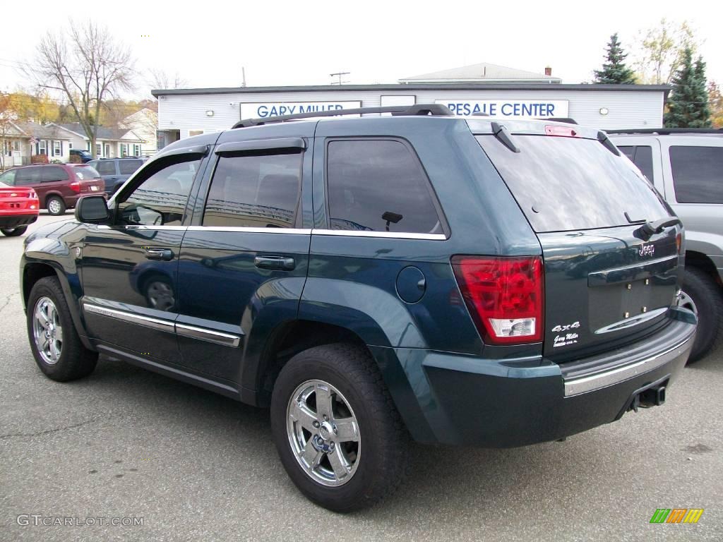 2005 Grand Cherokee Limited 4x4 - Deep Beryl Green Pearl / Medium Slate Gray photo #2