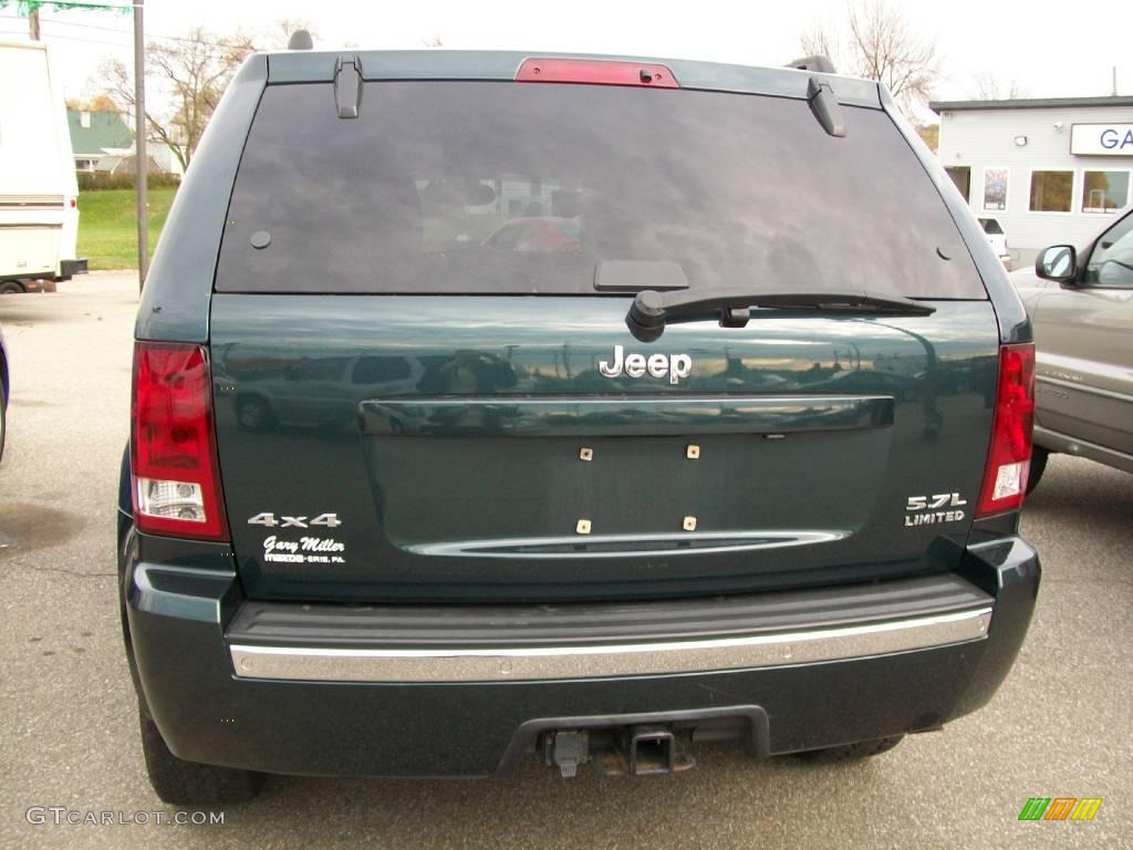 2005 Grand Cherokee Limited 4x4 - Deep Beryl Green Pearl / Medium Slate Gray photo #4