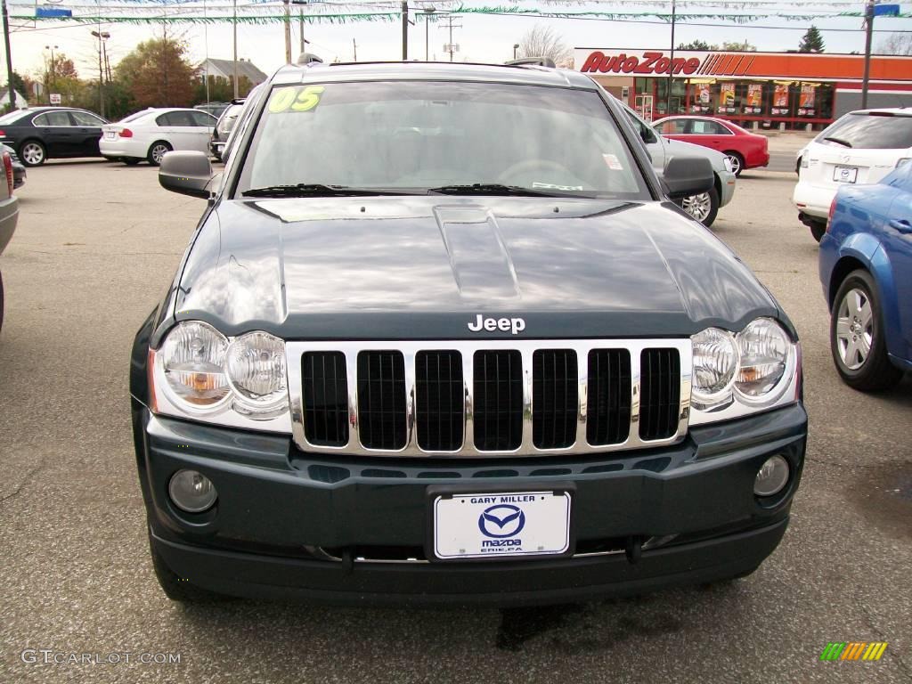 2005 Grand Cherokee Limited 4x4 - Deep Beryl Green Pearl / Medium Slate Gray photo #8