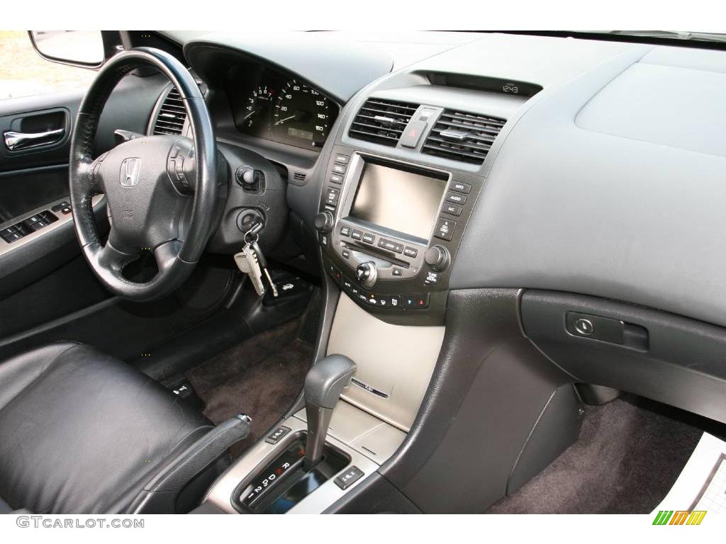 2006 Accord EX-L V6 Sedan - Alabaster Silver Metallic / Black photo #12