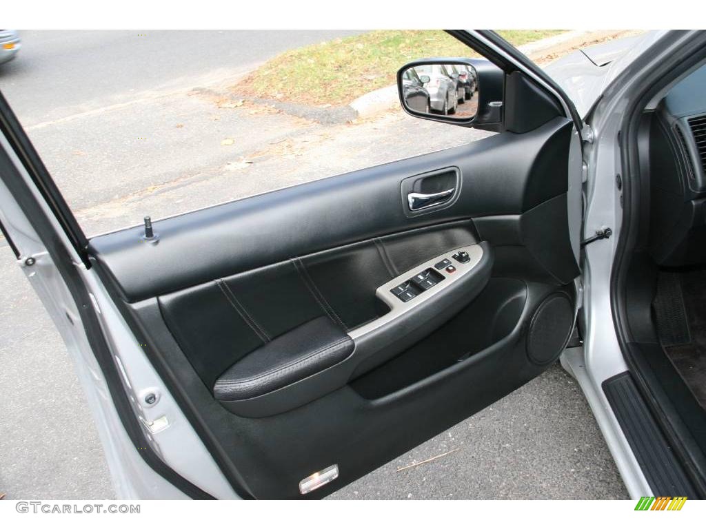2006 Accord EX-L V6 Sedan - Alabaster Silver Metallic / Black photo #17