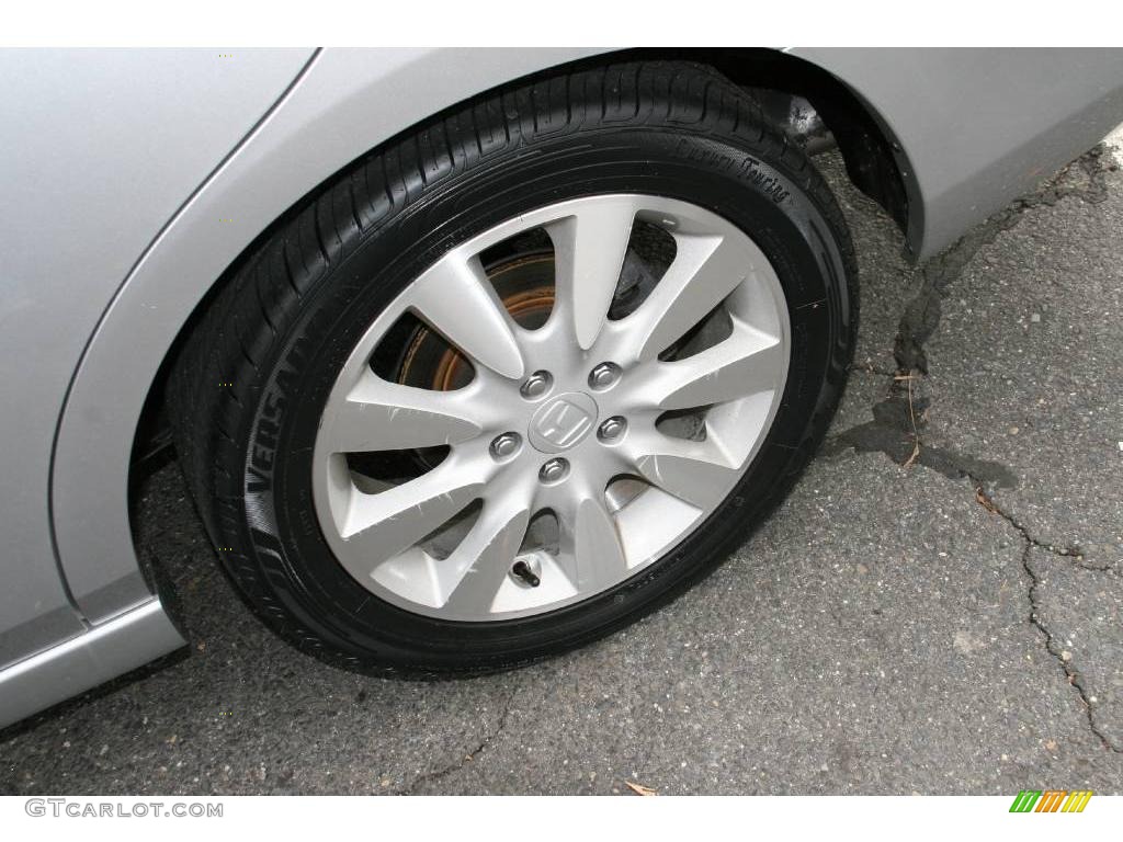 2006 Accord EX-L V6 Sedan - Alabaster Silver Metallic / Black photo #18