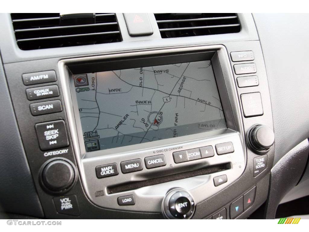 2006 Accord EX-L V6 Sedan - Alabaster Silver Metallic / Black photo #22