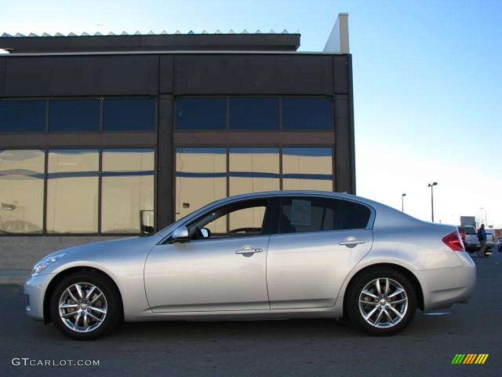 Liquid Platinum Silver Infiniti G