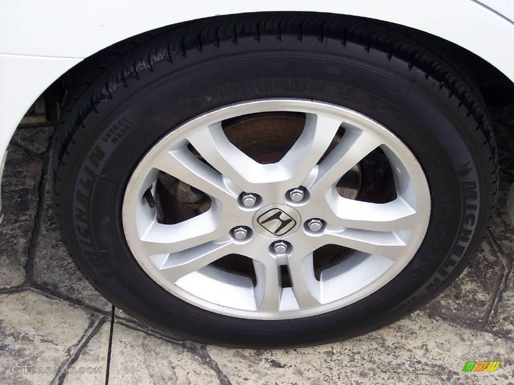 2007 Accord EX-L Sedan - Taffeta White / Ivory photo #9