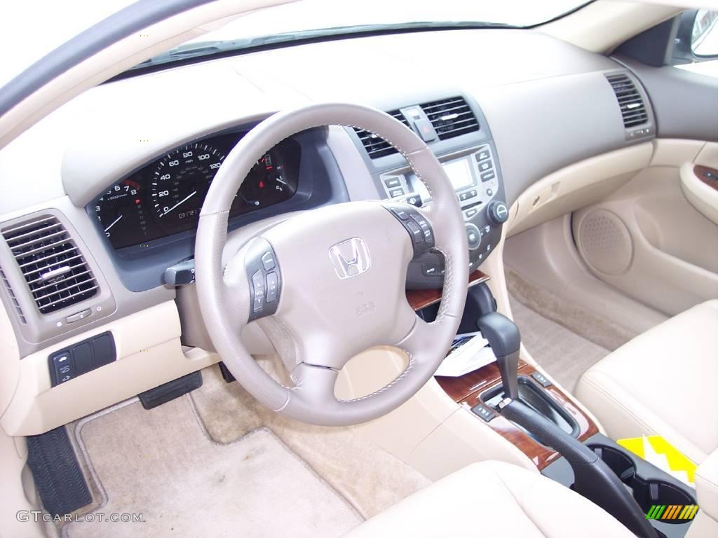 2007 Accord EX-L Sedan - Taffeta White / Ivory photo #14