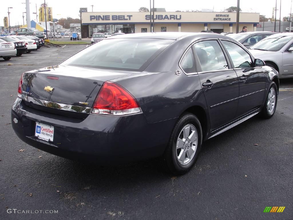 2009 Impala LT - Slate Metallic / Ebony photo #4