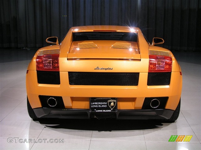 2004 Gallardo Coupe - Pearl Orange / Black photo #19