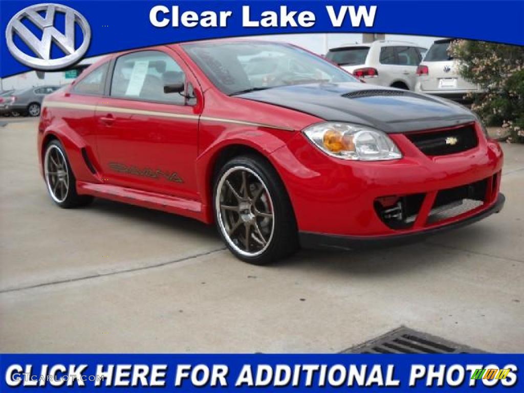 2005 Cobalt SS Supercharged Coupe - Victory Red / Ebony photo #1