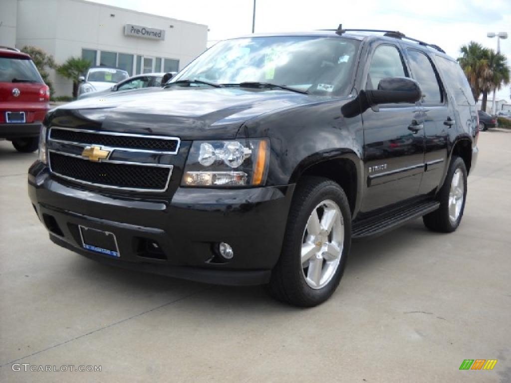 2007 Tahoe LT - Black / Ebony photo #4
