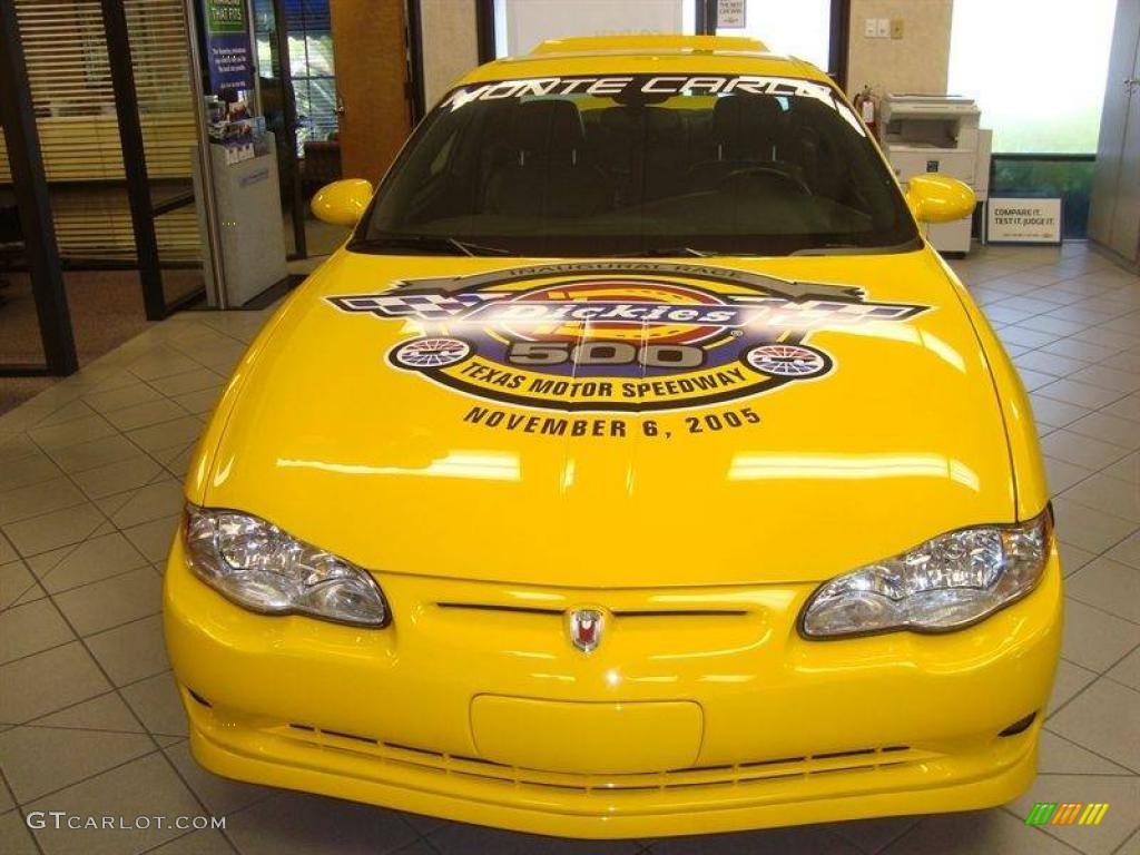 2004 Monte Carlo Supercharged SS Dickies 500 Official Pace Car - Competition Yellow / Ebony Black photo #13