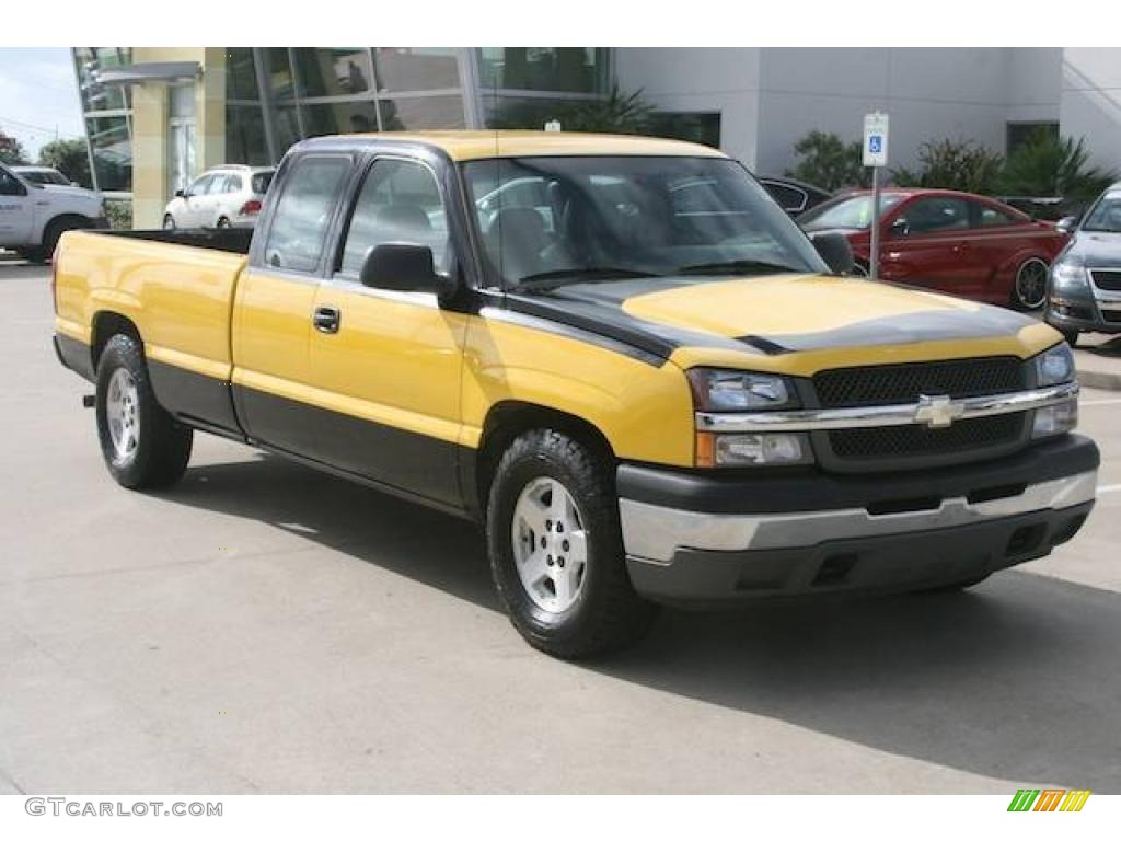 2005 Silverado 1500 LS Extended Cab - Black / Dark Charcoal photo #1