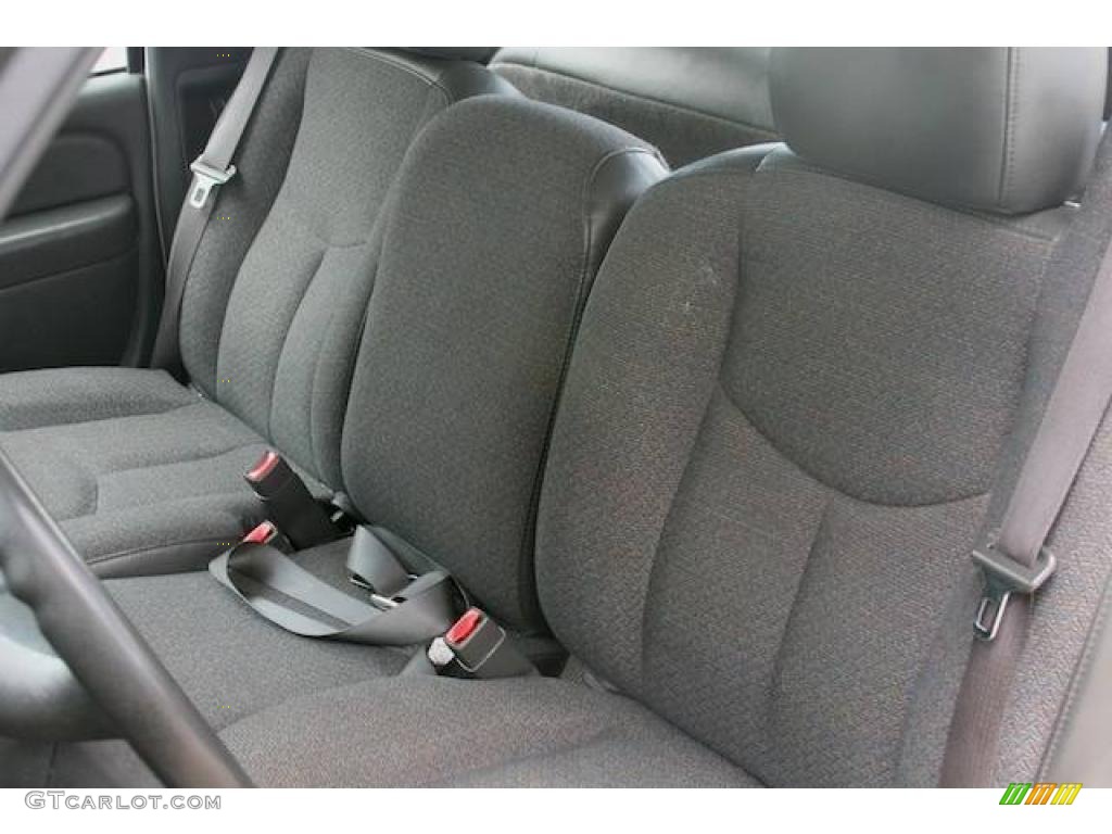 2005 Silverado 1500 LS Extended Cab - Black / Dark Charcoal photo #10