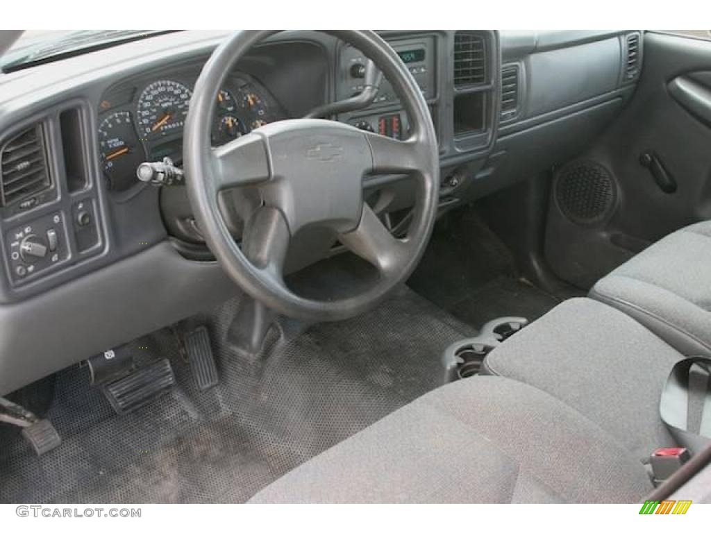 2005 Silverado 1500 LS Extended Cab - Black / Dark Charcoal photo #17