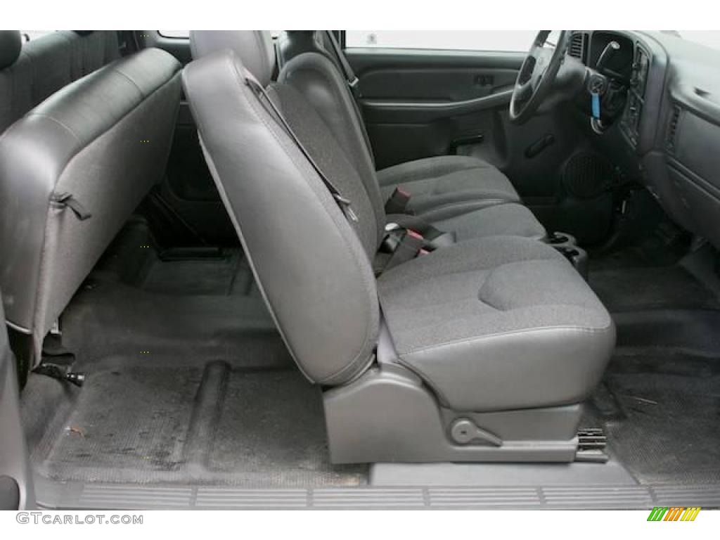 2005 Silverado 1500 LS Extended Cab - Black / Dark Charcoal photo #39