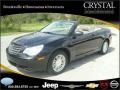 2009 Brilliant Black Crystal Pearl Chrysler Sebring LX Convertible  photo #1