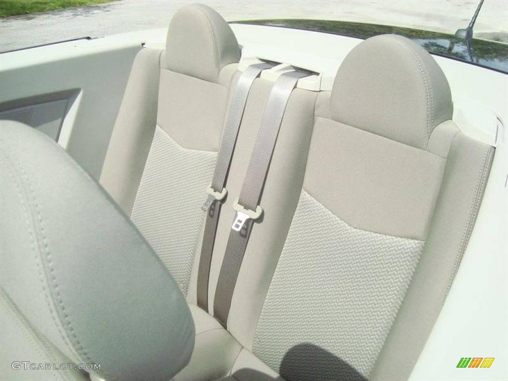 2009 Sebring LX Convertible - Brilliant Black Crystal Pearl / Dark Khaki/Light Graystone photo #5