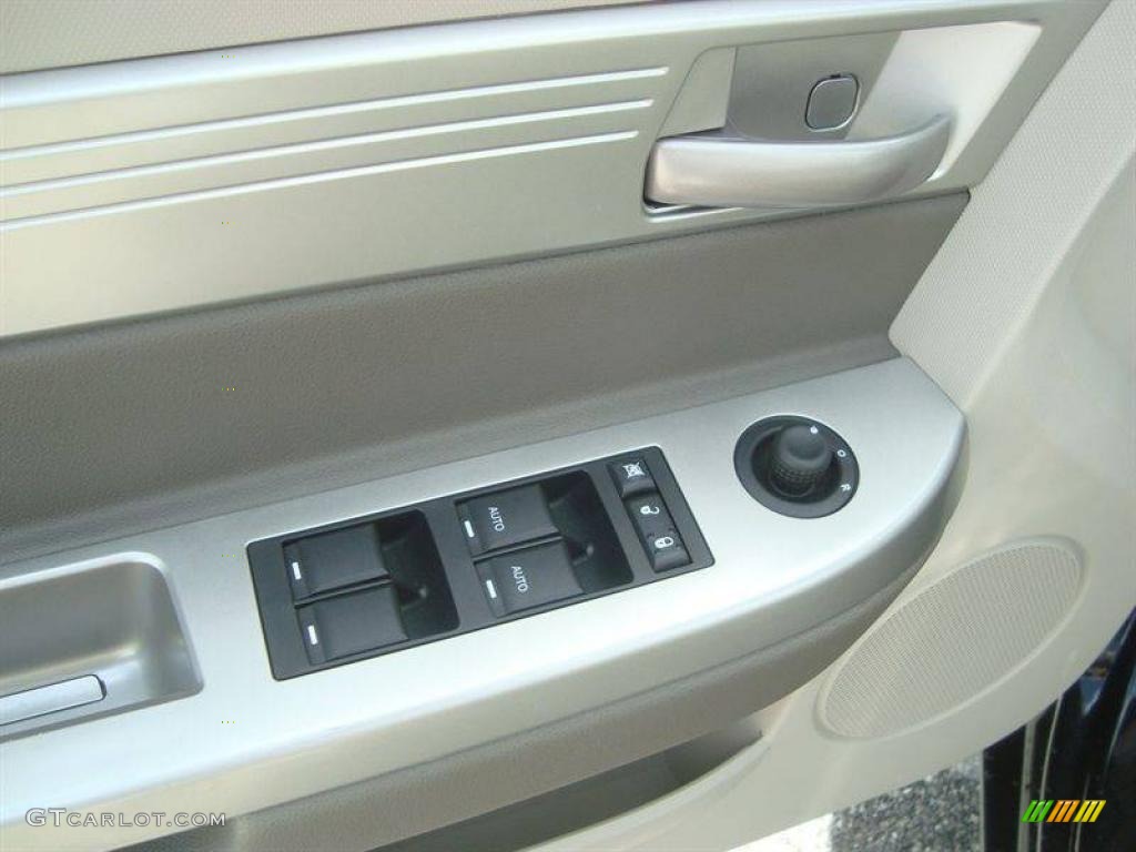 2009 Sebring LX Convertible - Brilliant Black Crystal Pearl / Dark Khaki/Light Graystone photo #16