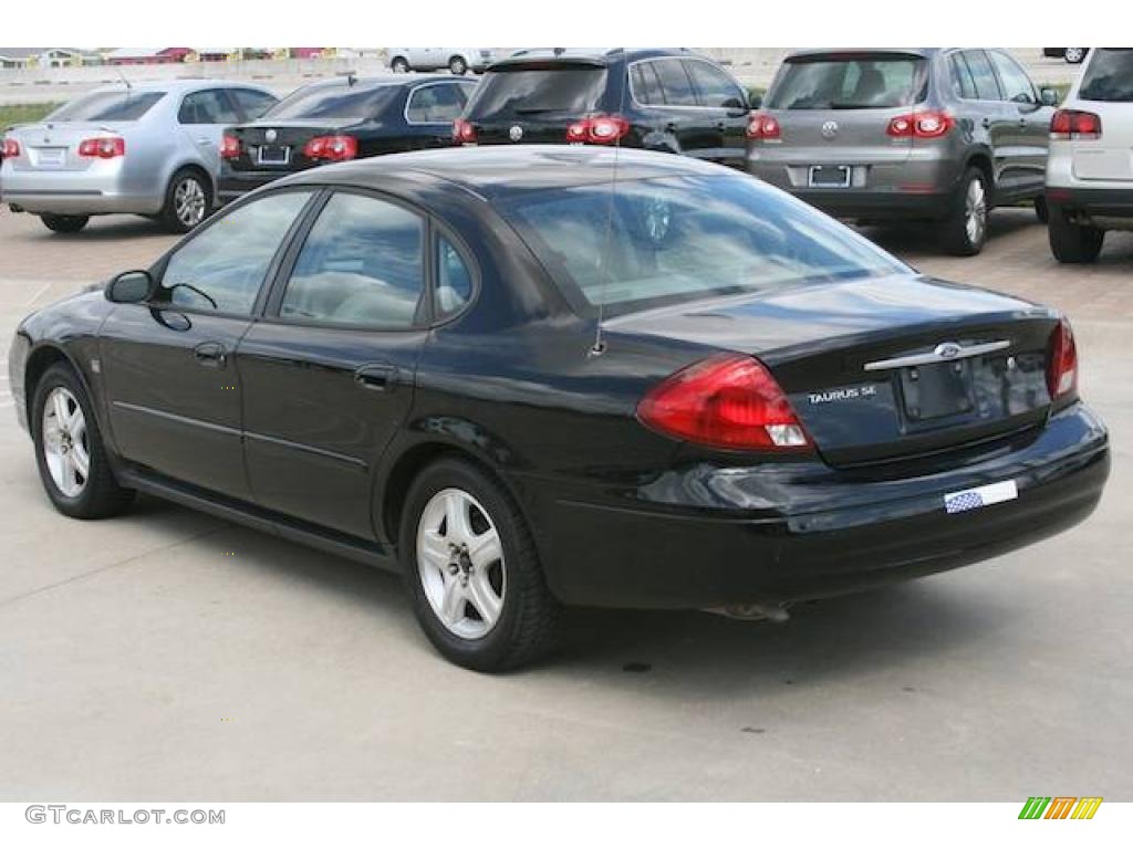 2000 Taurus SEL - Black / Medium Graphite photo #2