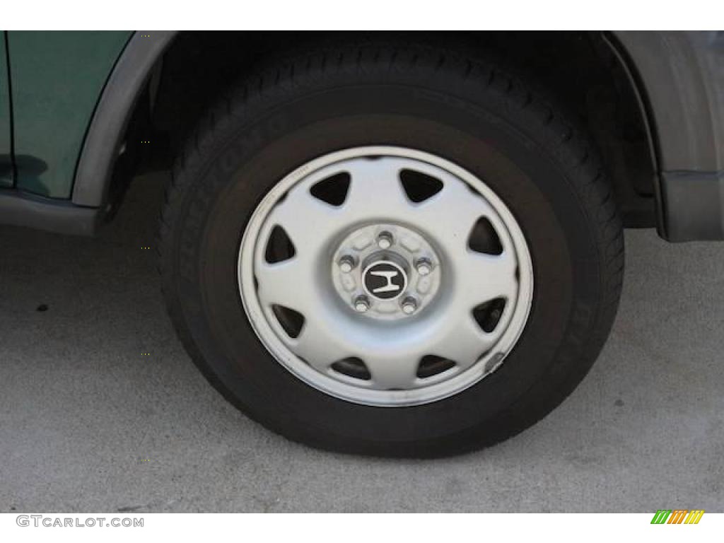 1999 CR-V LX 4WD - Clover Green Pearl / Charcoal photo #9