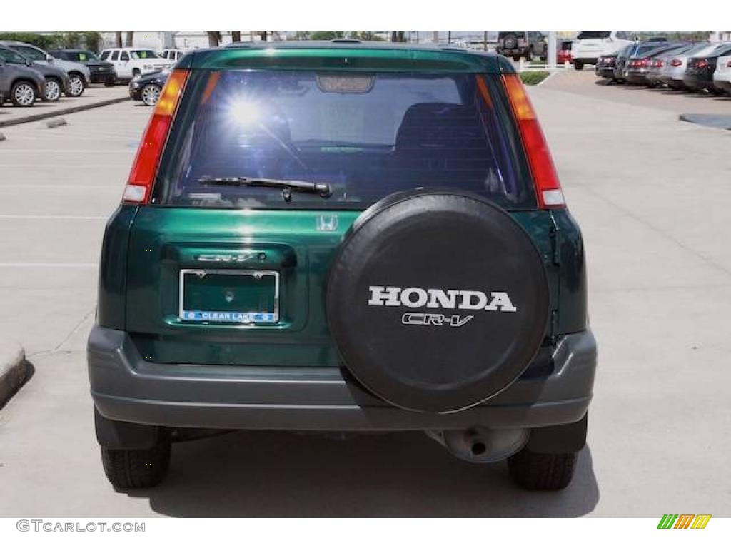 1999 CR-V LX 4WD - Clover Green Pearl / Charcoal photo #13