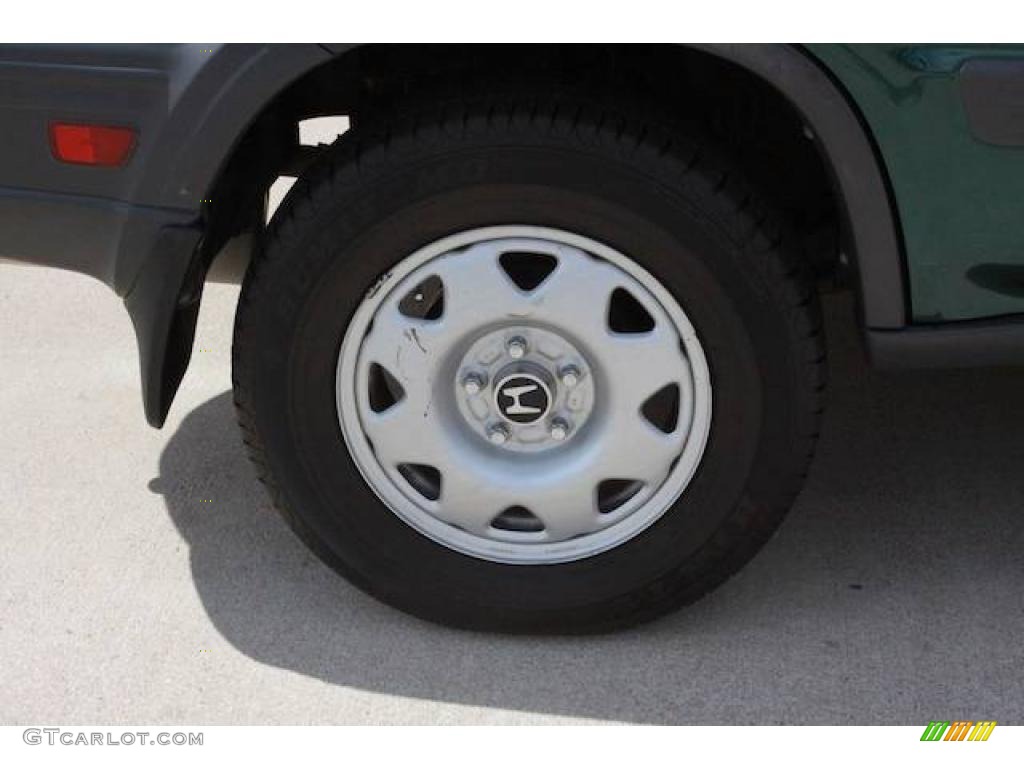 1999 CR-V LX 4WD - Clover Green Pearl / Charcoal photo #16