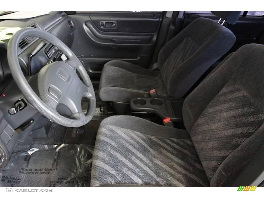 1999 CR-V LX 4WD - Clover Green Pearl / Charcoal photo #38
